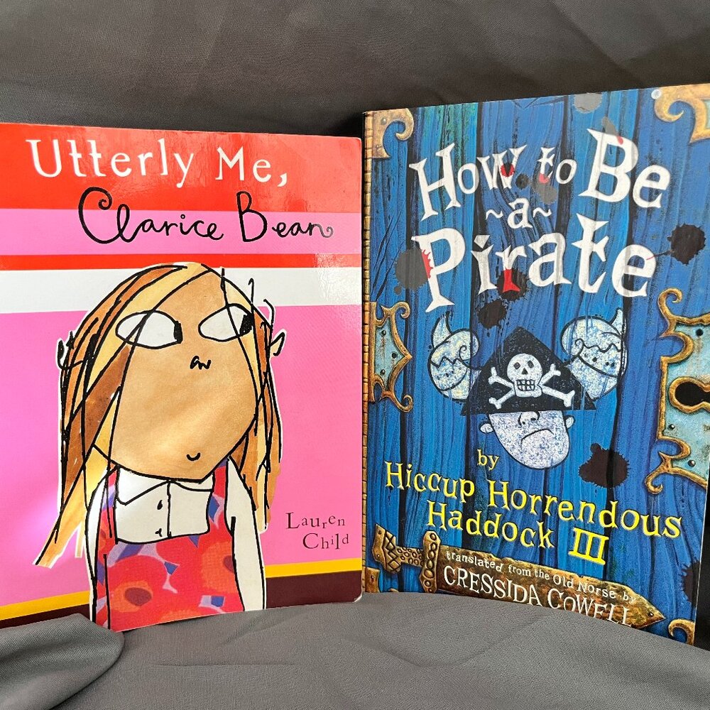 Utterly me, Clarice Bean and How to be a Pirate Children Books